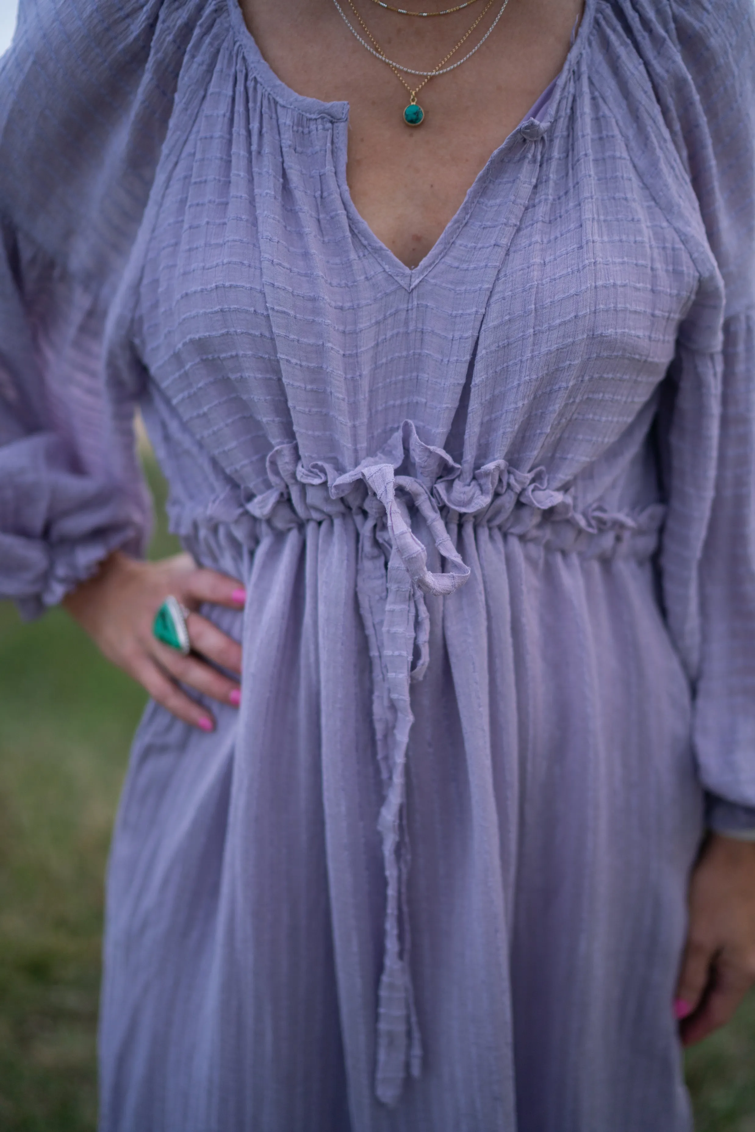 Emilia Dress | Lavender - FINAL SALE