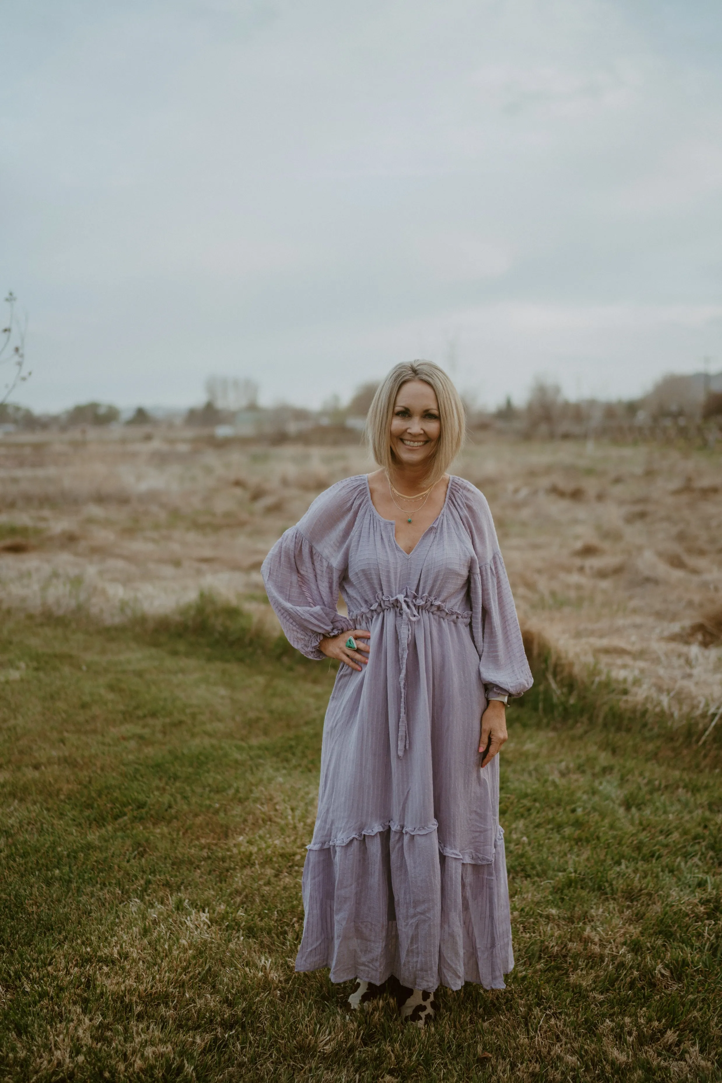 Emilia Dress | Lavender - FINAL SALE