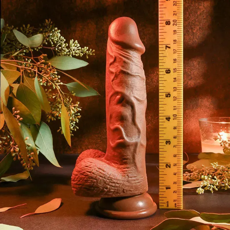 Evolved REALISTIC DILDO 8'' DARK