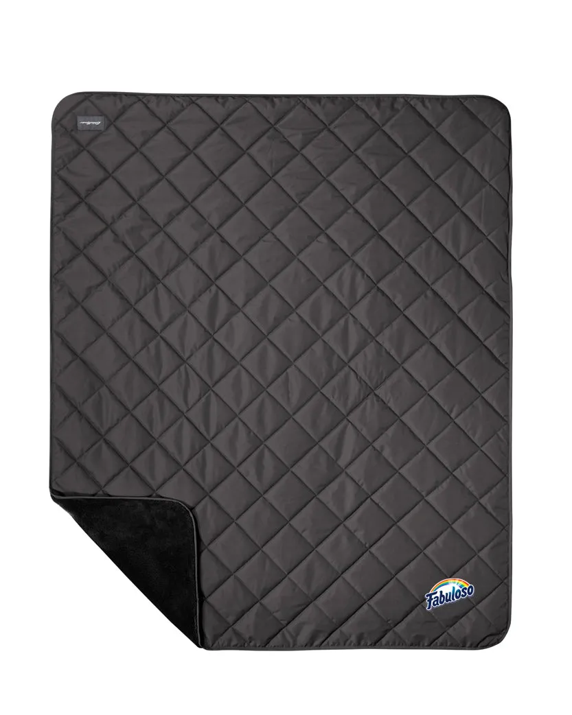 Fabuloso Apparel - Eddie Bauer Quilted Insulated Fleece Blanket - EB751