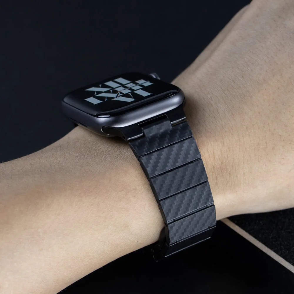 Fashion Magnetic Carbon Fiber Band For Apple Watch