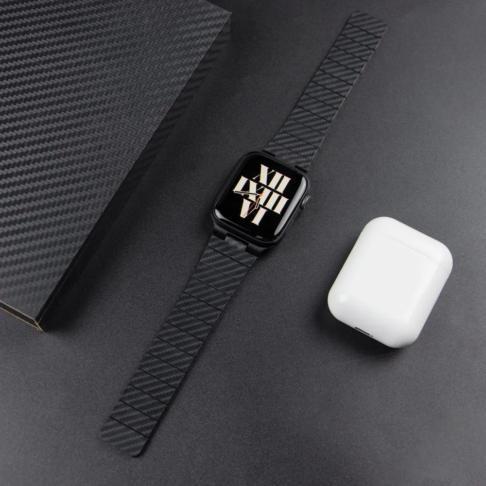 Fashion Magnetic Carbon Fiber Band For Apple Watch