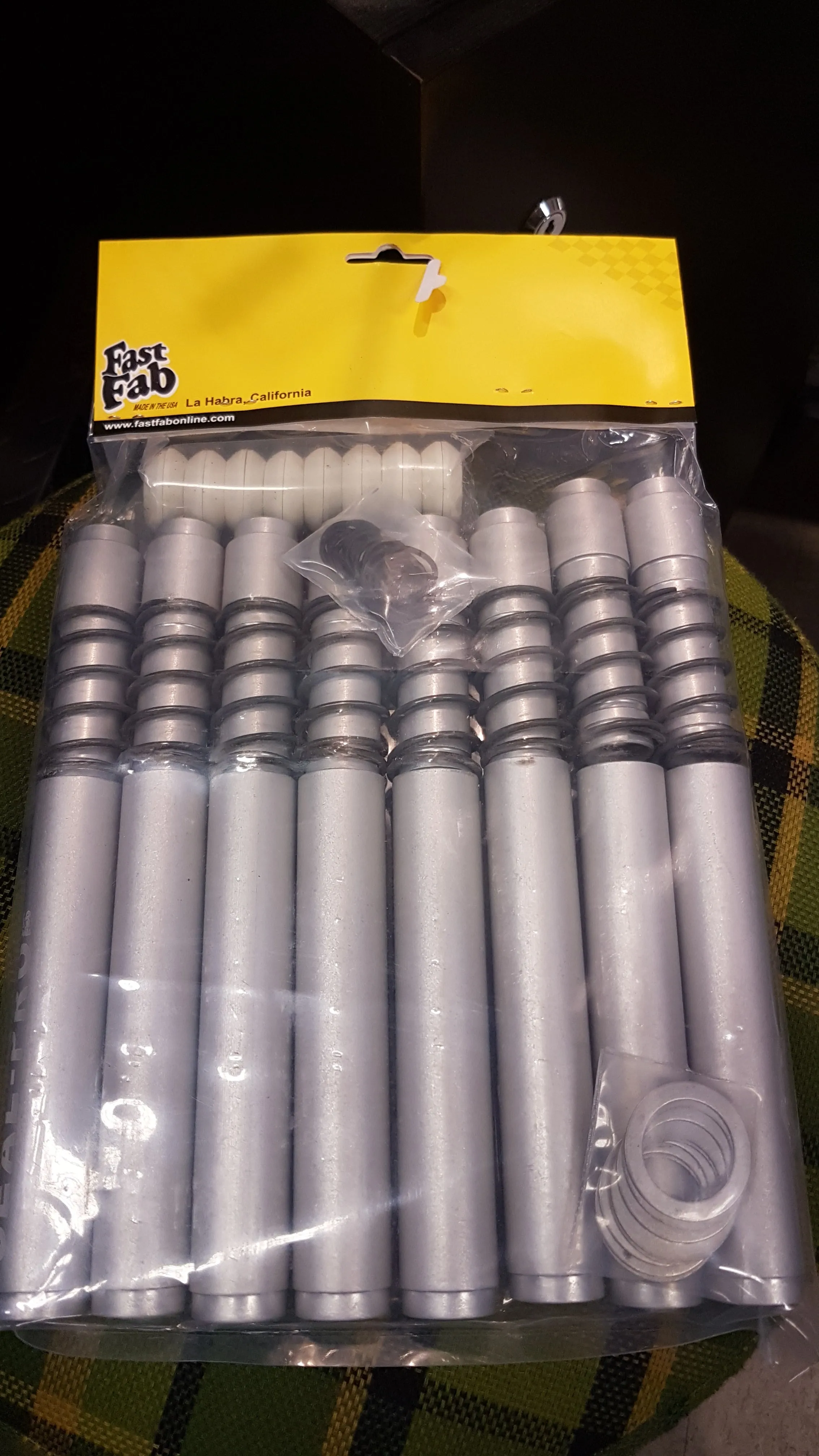 FAST FAB PUSH ROD TUBE SET - SILVER