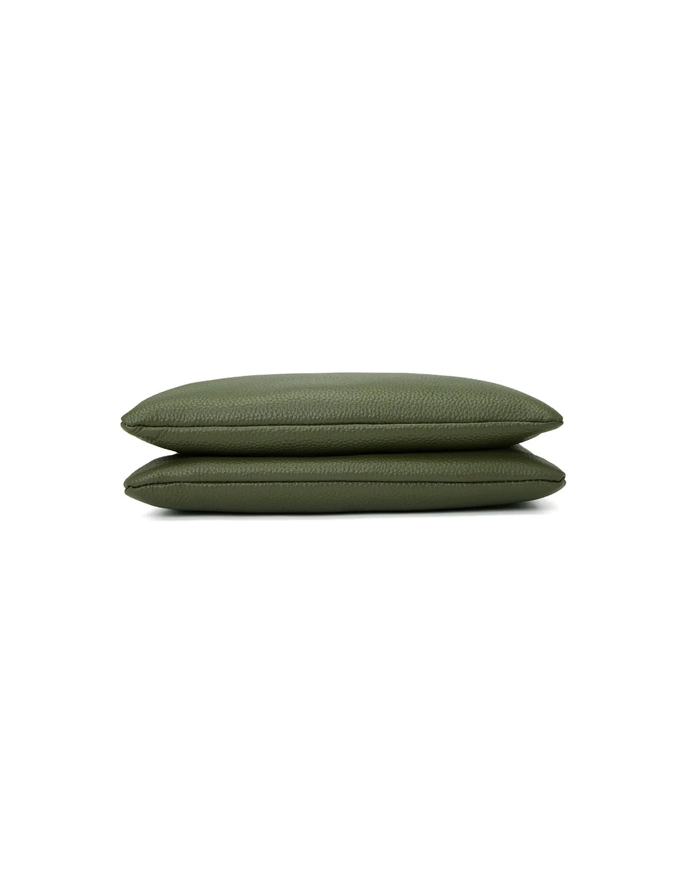 FLYNN LEATHER CROSS BODY BAG-E1-0832-OLIVE