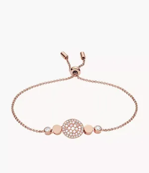 Fossil Disc Mother-of-Pearl Bracelet