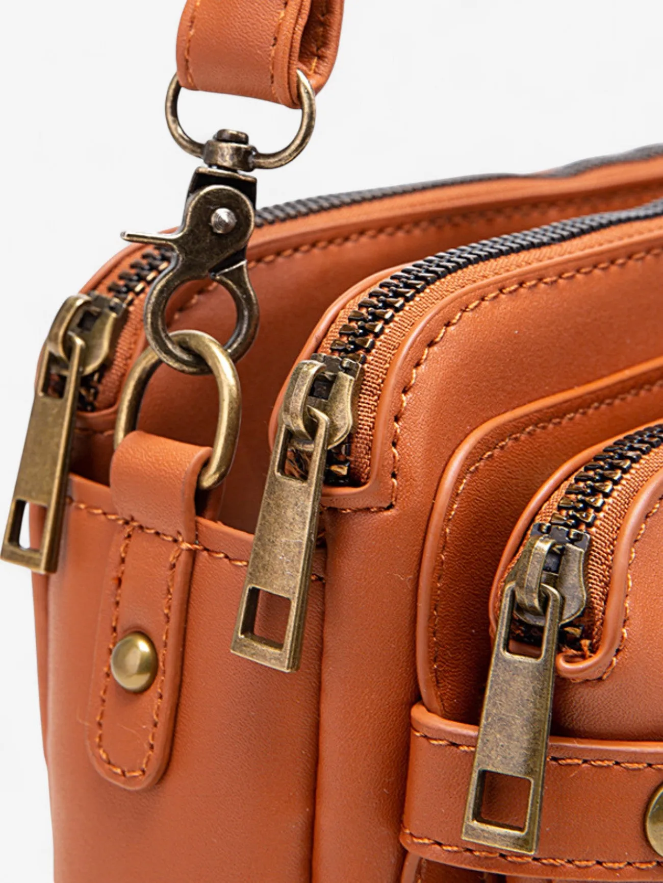 Foxes | Women's Vintage Small Shoulder Bag with Adjustable Strap