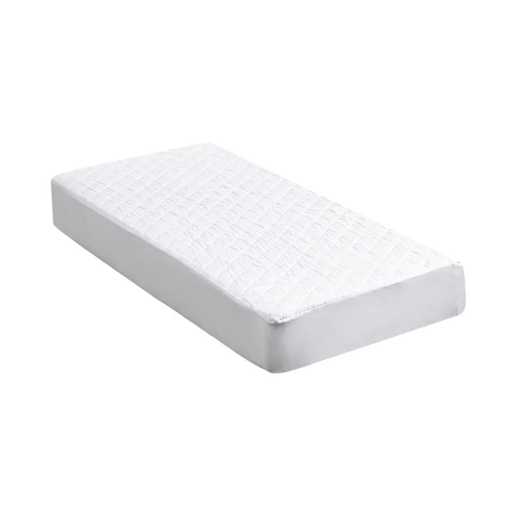Fully Fitted Waterproof Microfiber Mattress Protector in Single Size