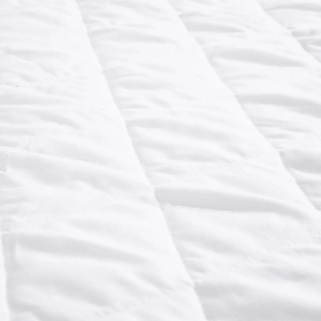 Fully Fitted Waterproof Microfiber Mattress Protector in Single Size