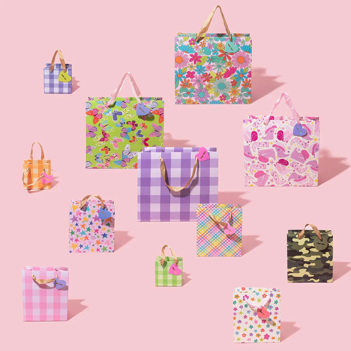 Gift Bags - Butterflies - Assorted Sizes to Choose From