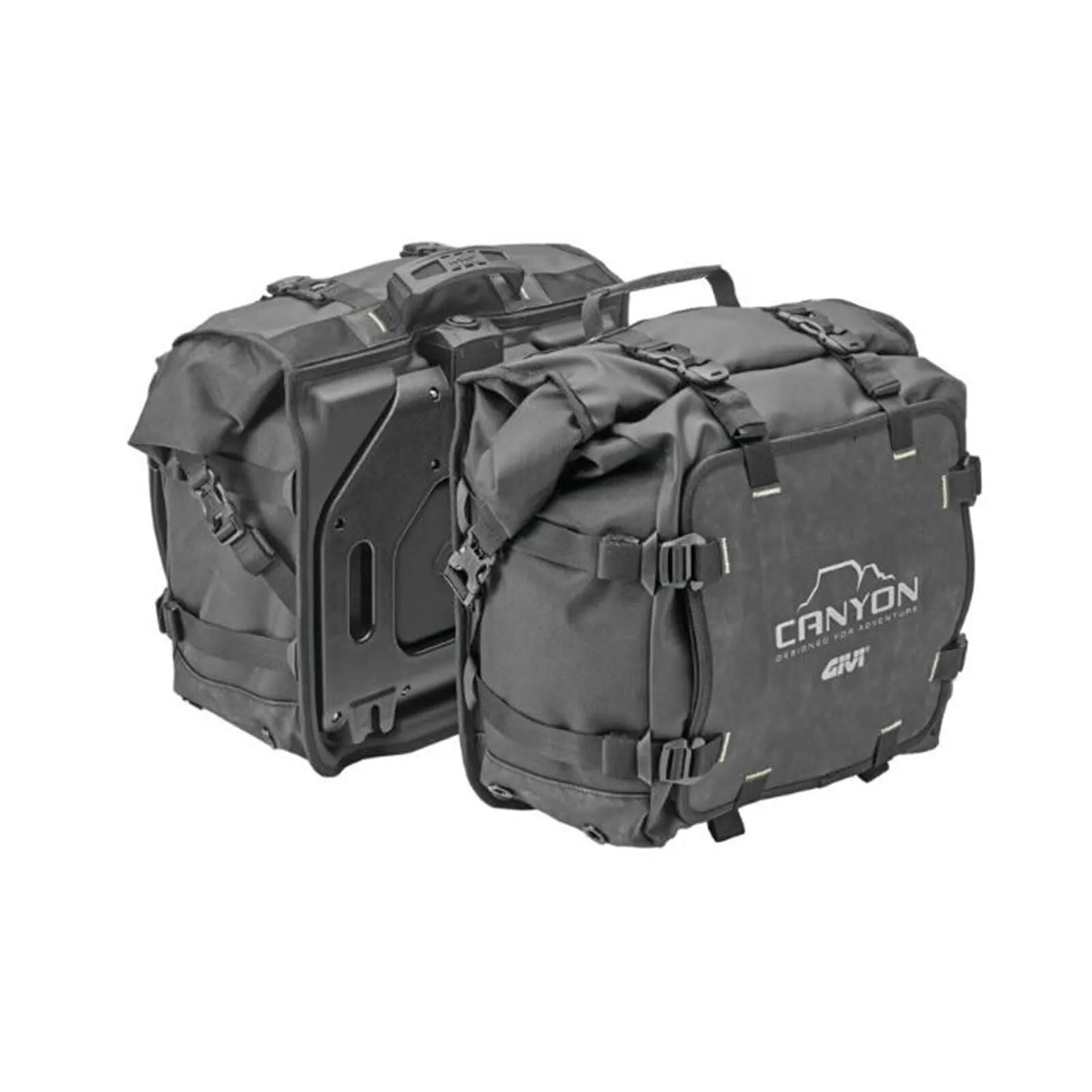 Givi GRT-720 Canyon 25L Saddlebags - Black - Pair GRT720