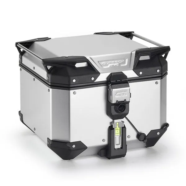Givi Trekker Outback Evo Smart 42 lt Top Box Anodized