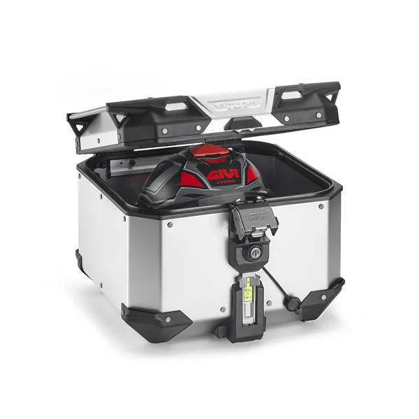 Givi Trekker Outback Evo Smart 42 lt Top Box Anodized