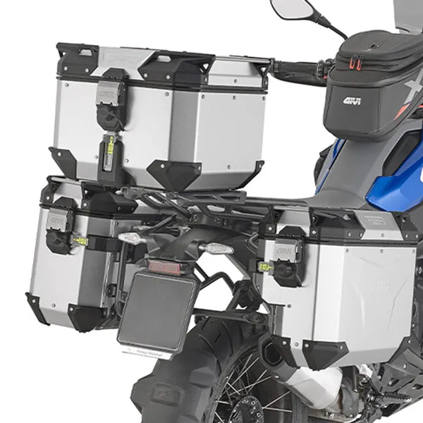 Givi Trekker Outback Evo Smart 42 lt Top Box Anodized