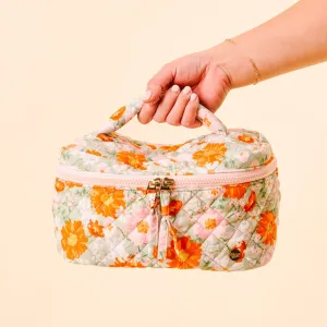 Glam & Go Quilted Makeup Bag