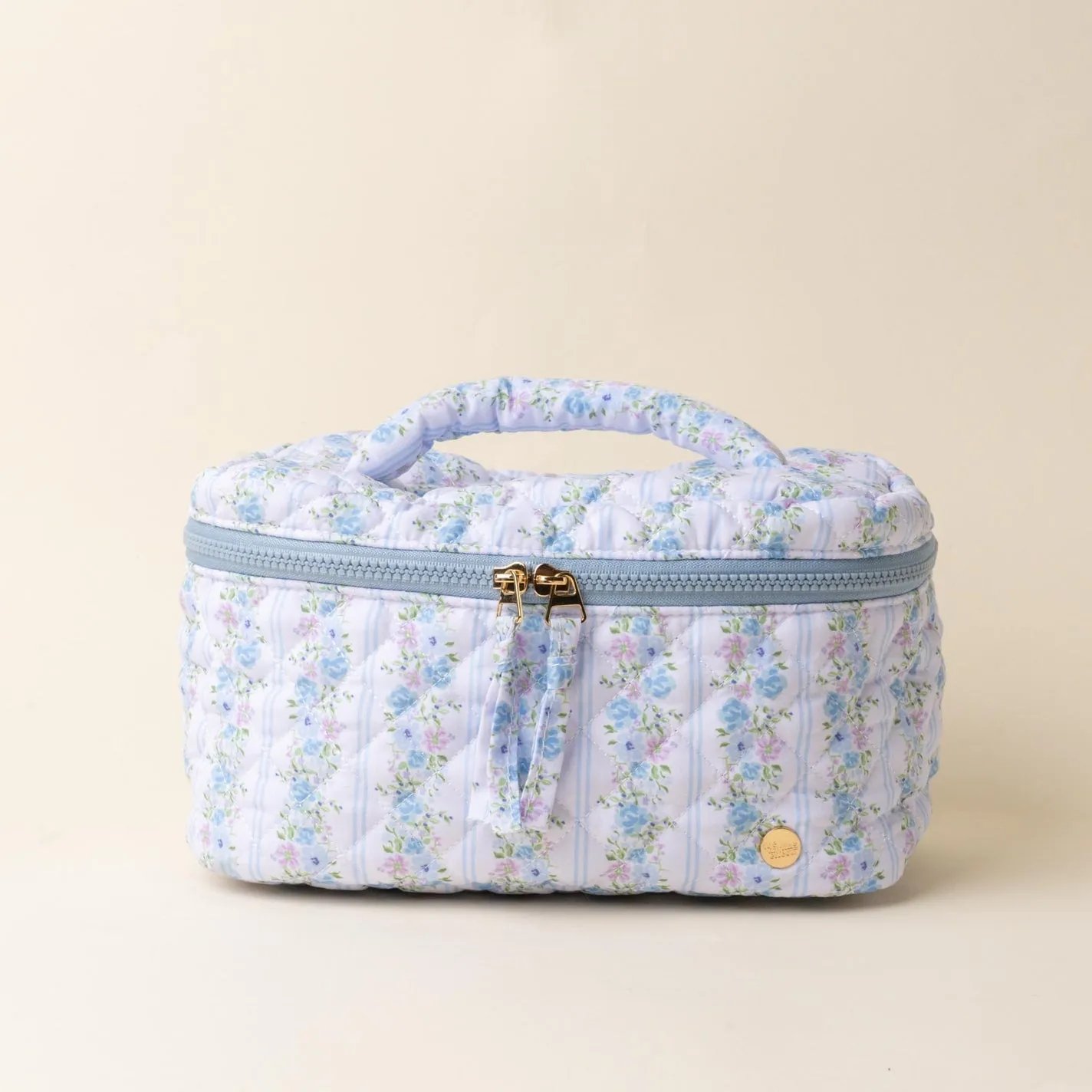 Glam & Go Quilted Makeup Bag