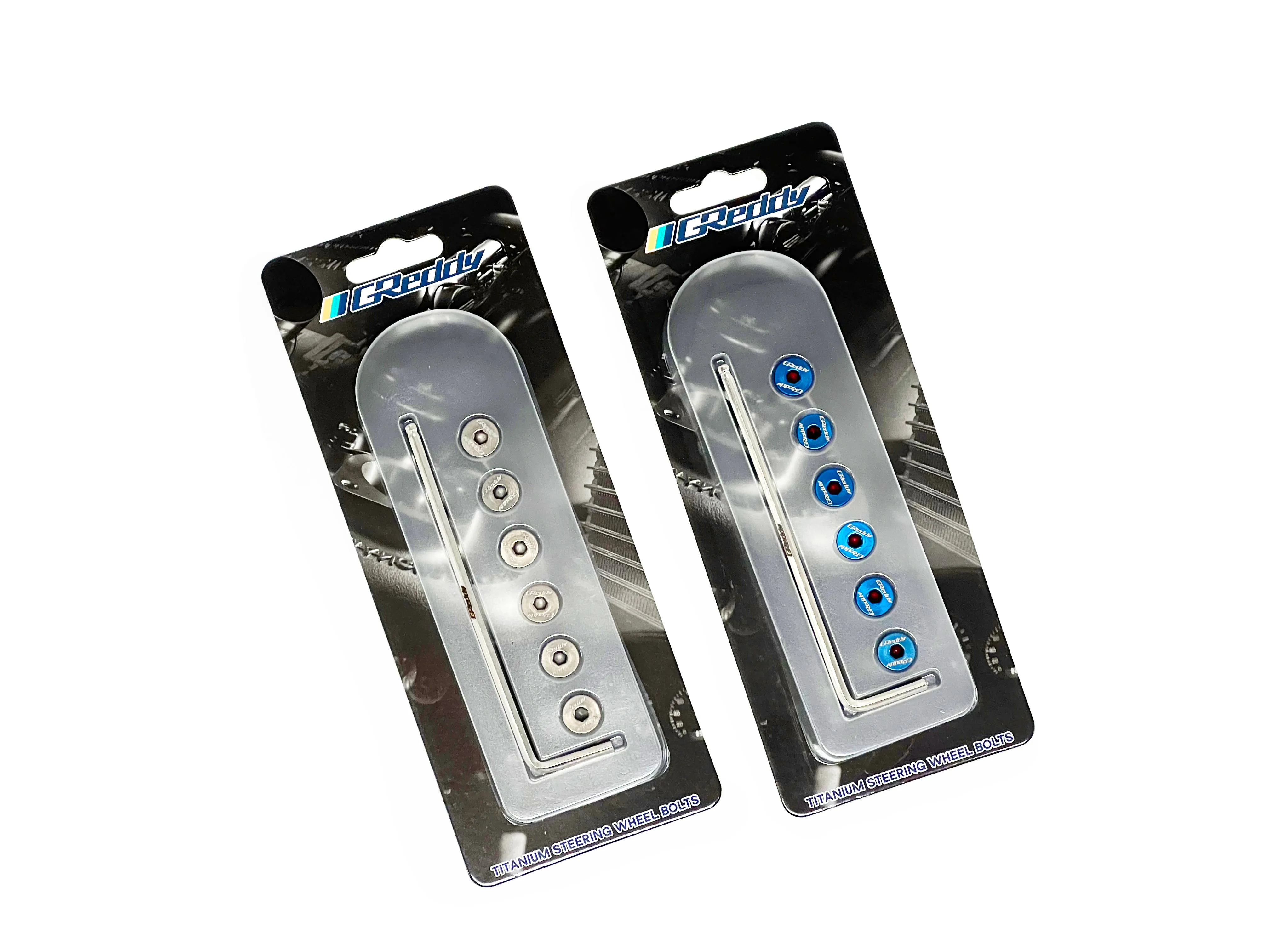 GReddy Steering Wheel Bolt Kit - Titanium