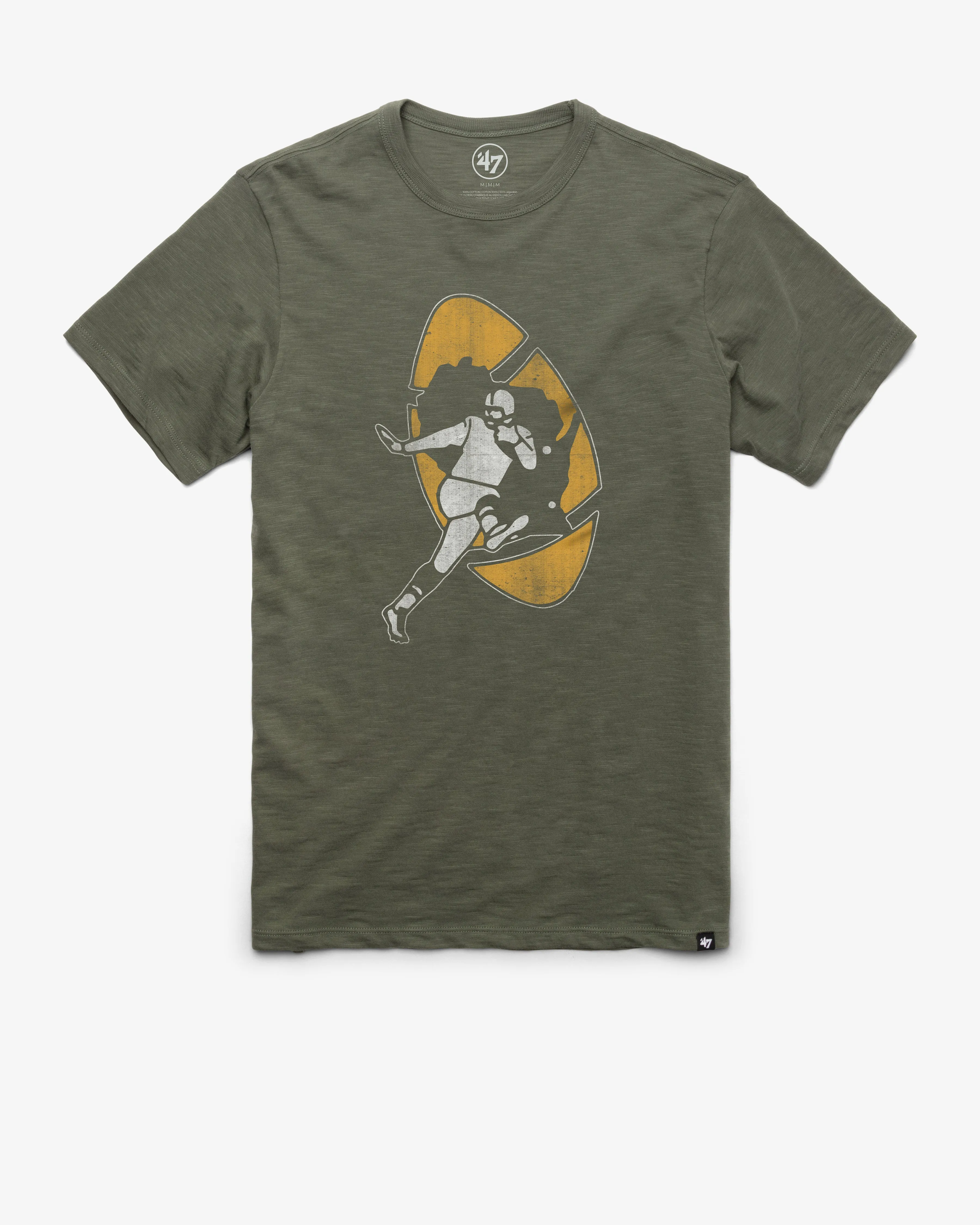 GREEN BAY PACKERS HISTORIC GRIT '47 SCRUM TEE
