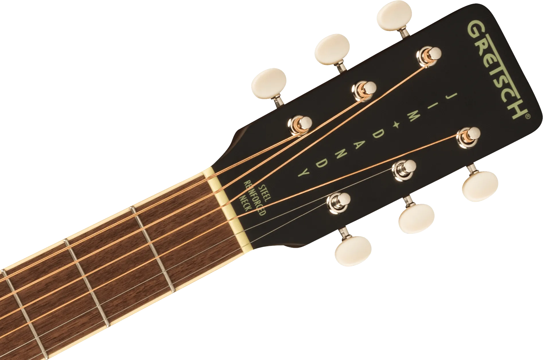 Gretsch Jim Dandy™ Dreadnought, Walnut Fingerboard, White Pickguard, Rex Burst