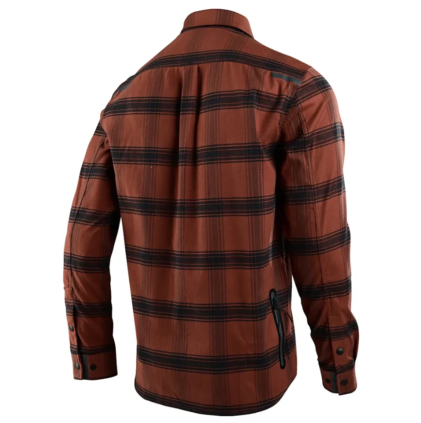 Grind Flannel Stripe Russet