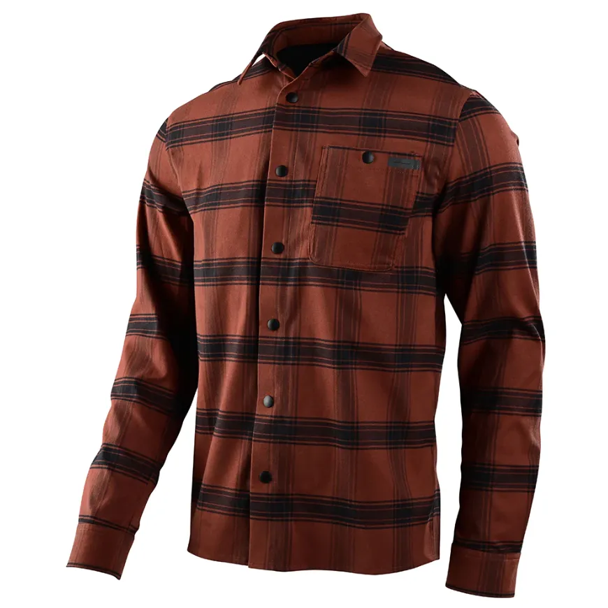 Grind Flannel Stripe Russet
