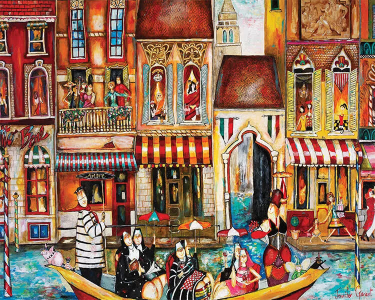 Hart Puzzles Bad Habits in Venice 24"x30" 1000pc