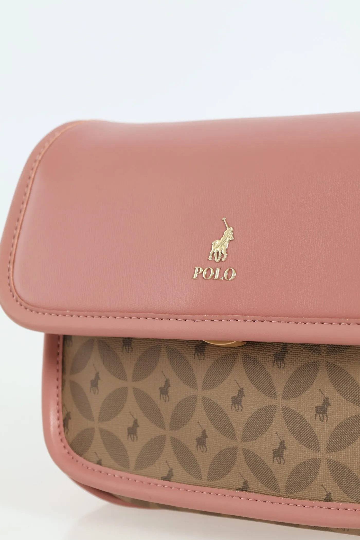 Havana Flapover Bag - Dusty Pink