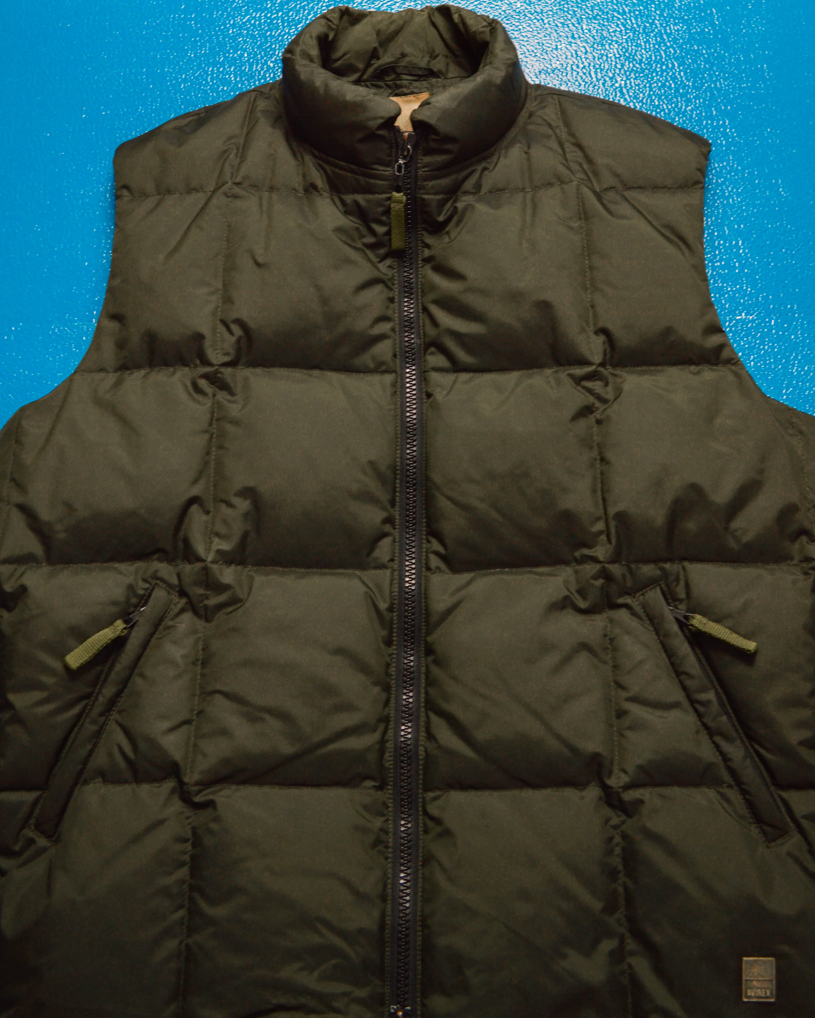 Heavy Duty Square Quilted Down Fill Gilet / Vest (XL)
