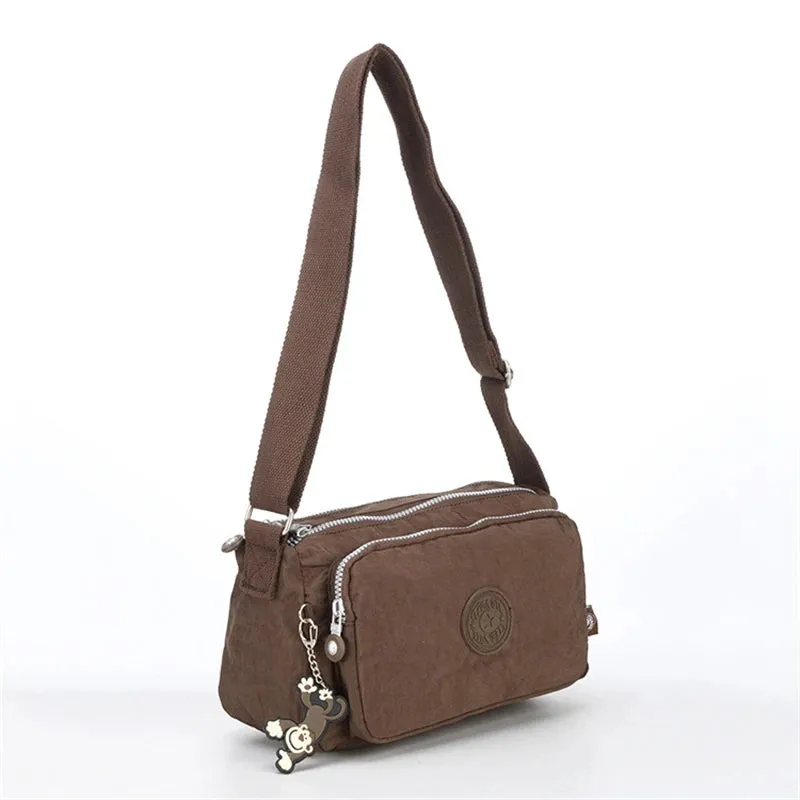 High Quality Men Women Shoulder Messenger Bag Cross Body Large Capacity Purse Lightweight Blue Green Black Red Coffee M0937