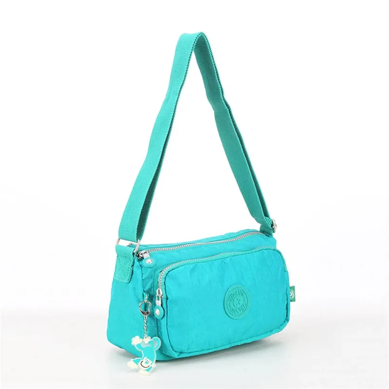 High Quality Men Women Shoulder Messenger Bag Cross Body Large Capacity Purse Lightweight Blue Green Black Red Coffee M0937