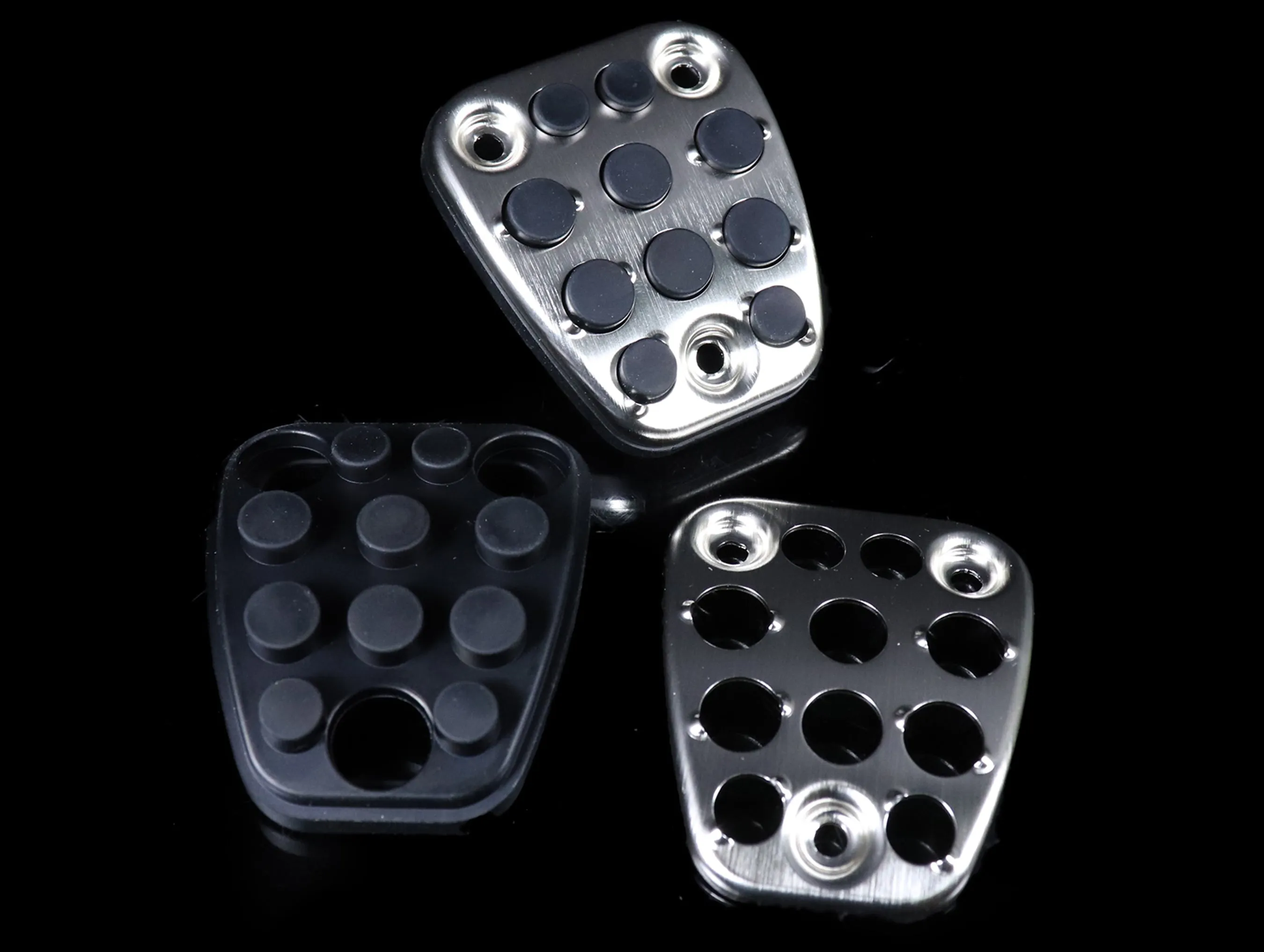 Honda Access Aluminum Sports Pedal Cover Set - 2014  Honda Fit