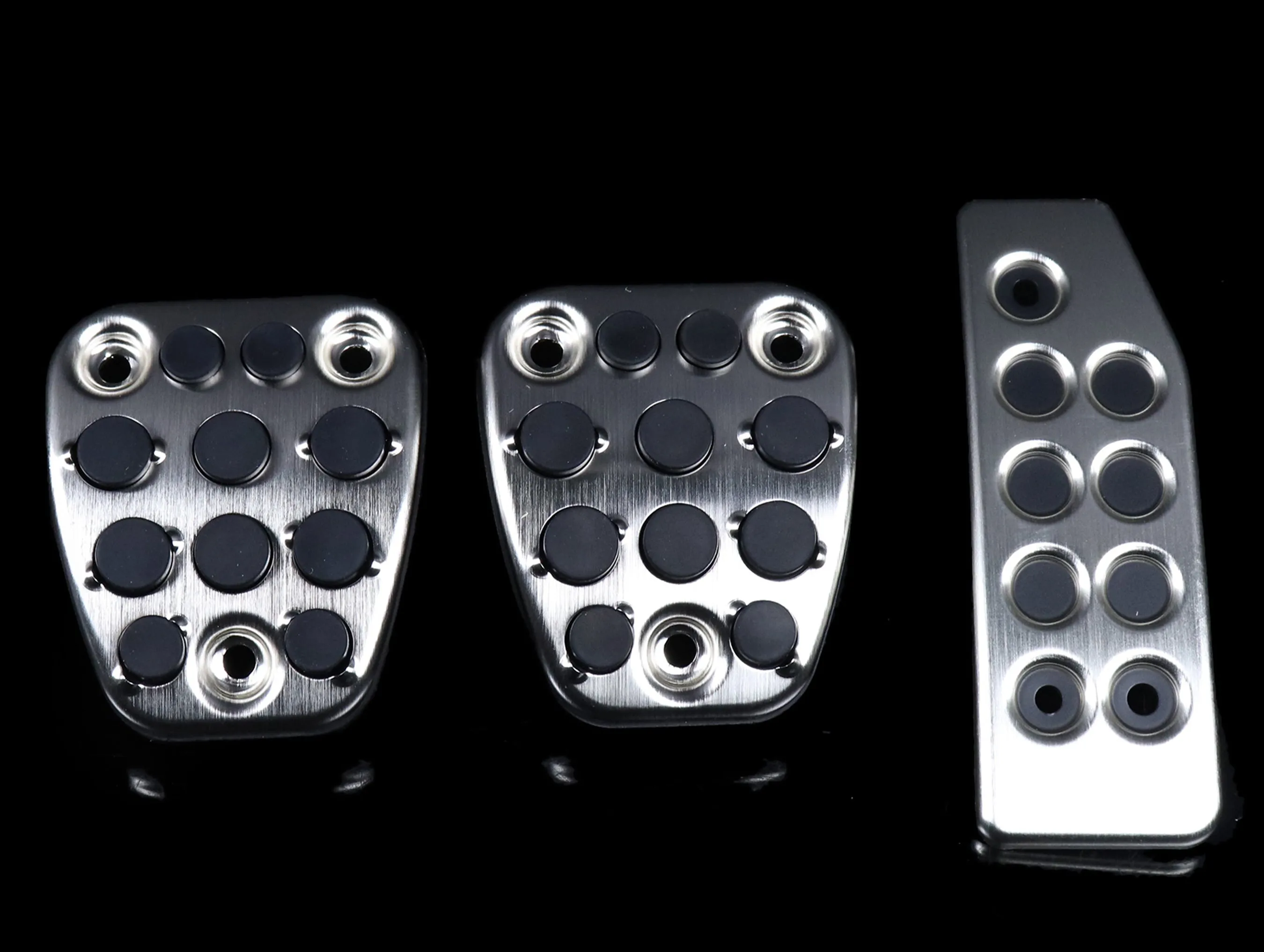 Honda Access Aluminum Sports Pedal Cover Set - 2014  Honda Fit