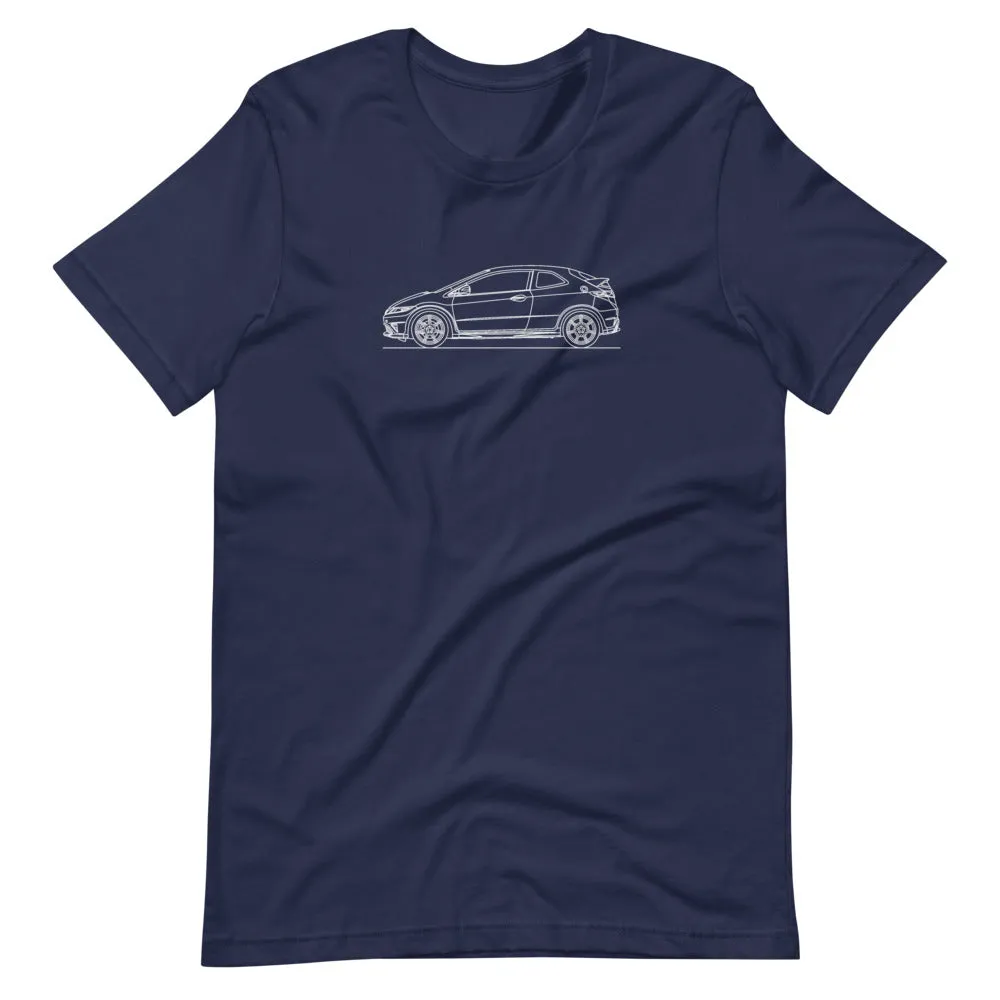 Honda Civic Type R FN2 silhouette T-shirt