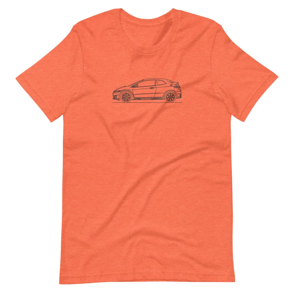 Honda Civic Type R FN2 silhouette T-shirt