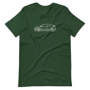 Honda Civic Type R FN2 silhouette T-shirt