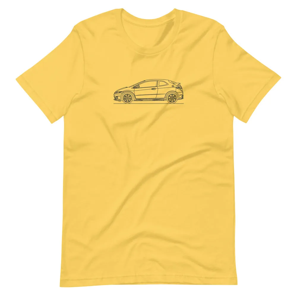 Honda Civic Type R FN2 silhouette T-shirt