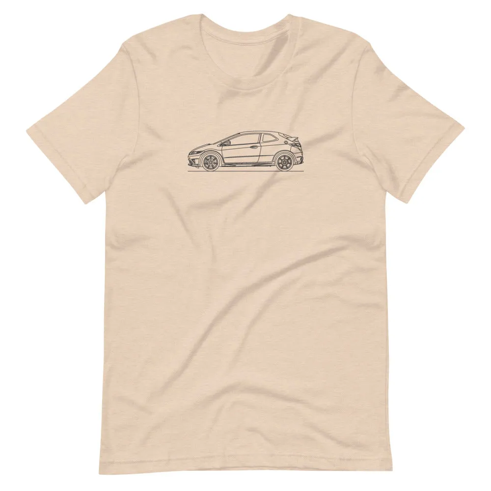 Honda Civic Type R FN2 silhouette T-shirt