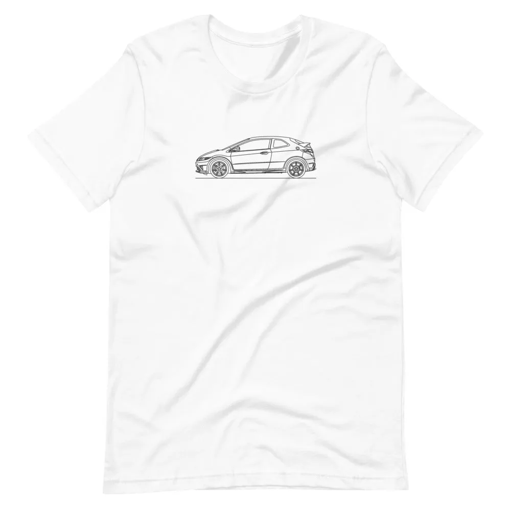 Honda Civic Type R FN2 silhouette T-shirt