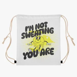 I'm Not Sweating You Are - Polyester Drawstring Backpack