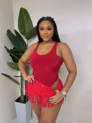 J3513P-Double Lining Tank Bodysuit
