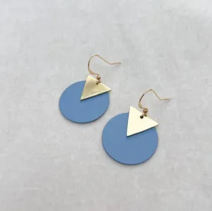 Jack & Freda Jewellery - Coloured Disc Earrings