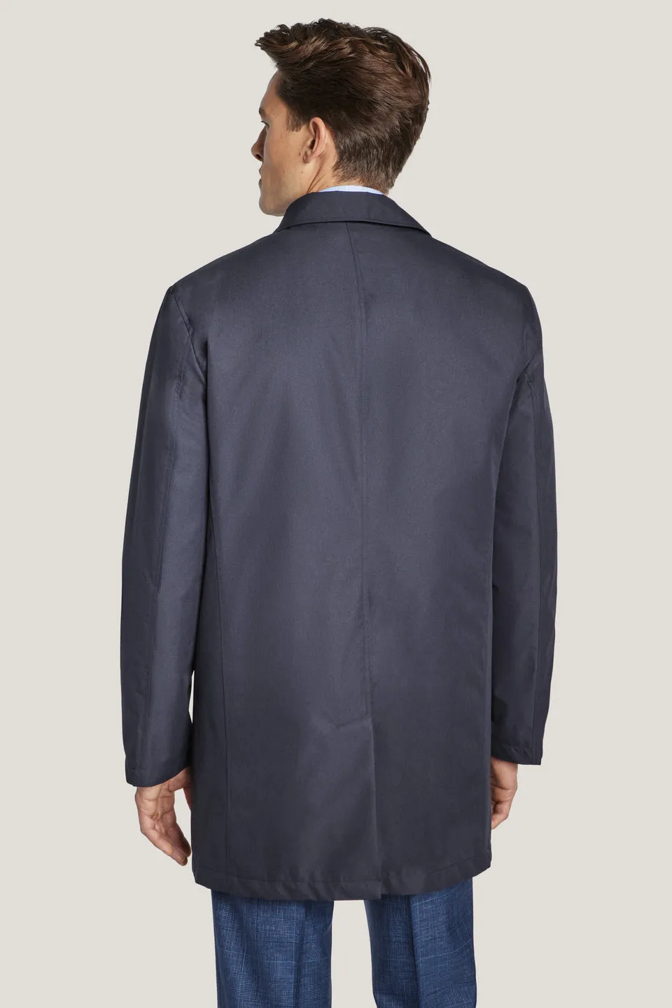 Jack Victor Harlow Raincoat - Navy