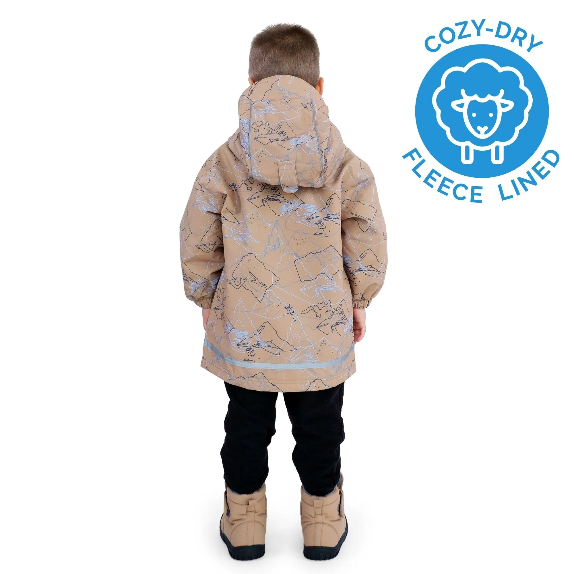 Jan & Jul Cozy-Dry Fleece Rain Jacket