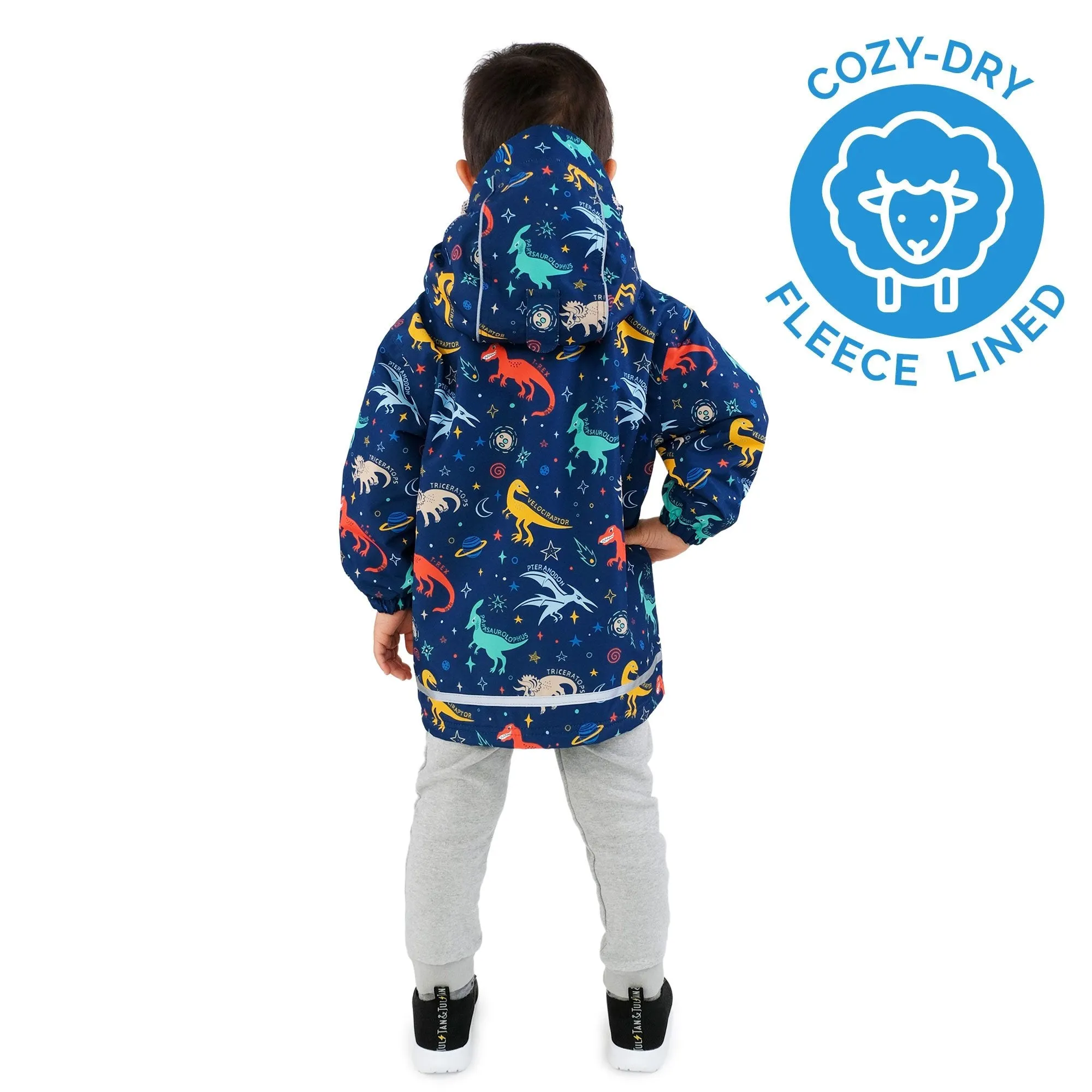 Jan & Jul Cozy-Dry Fleece Rain Jacket