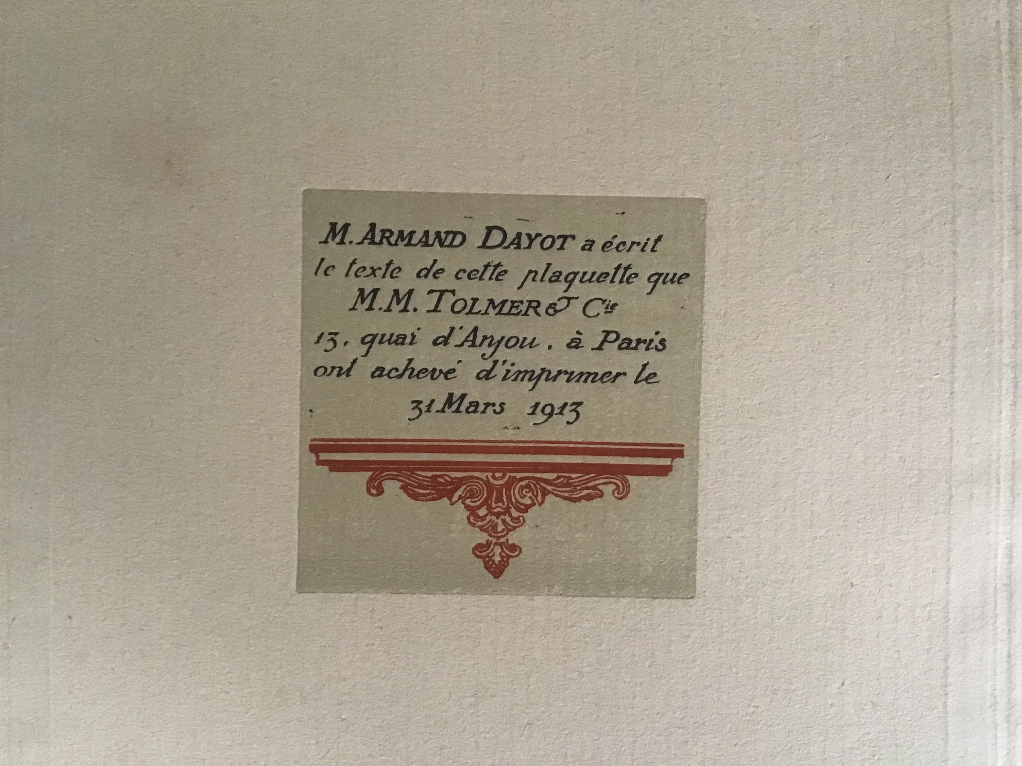 Jansen prospectus, 1913