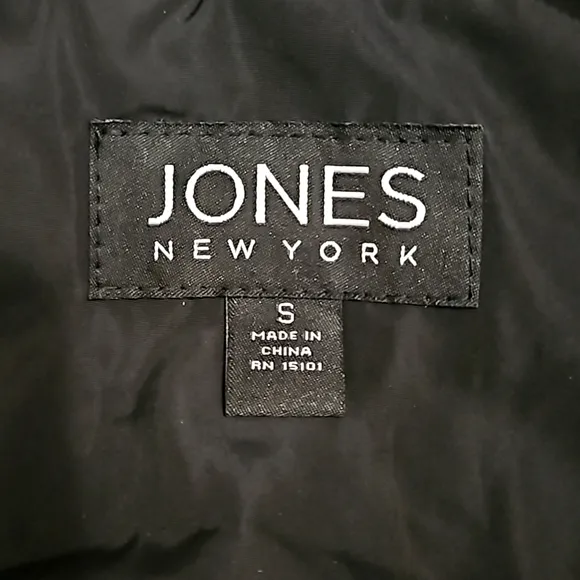 Jones New York Water Repellent Jacket Coat