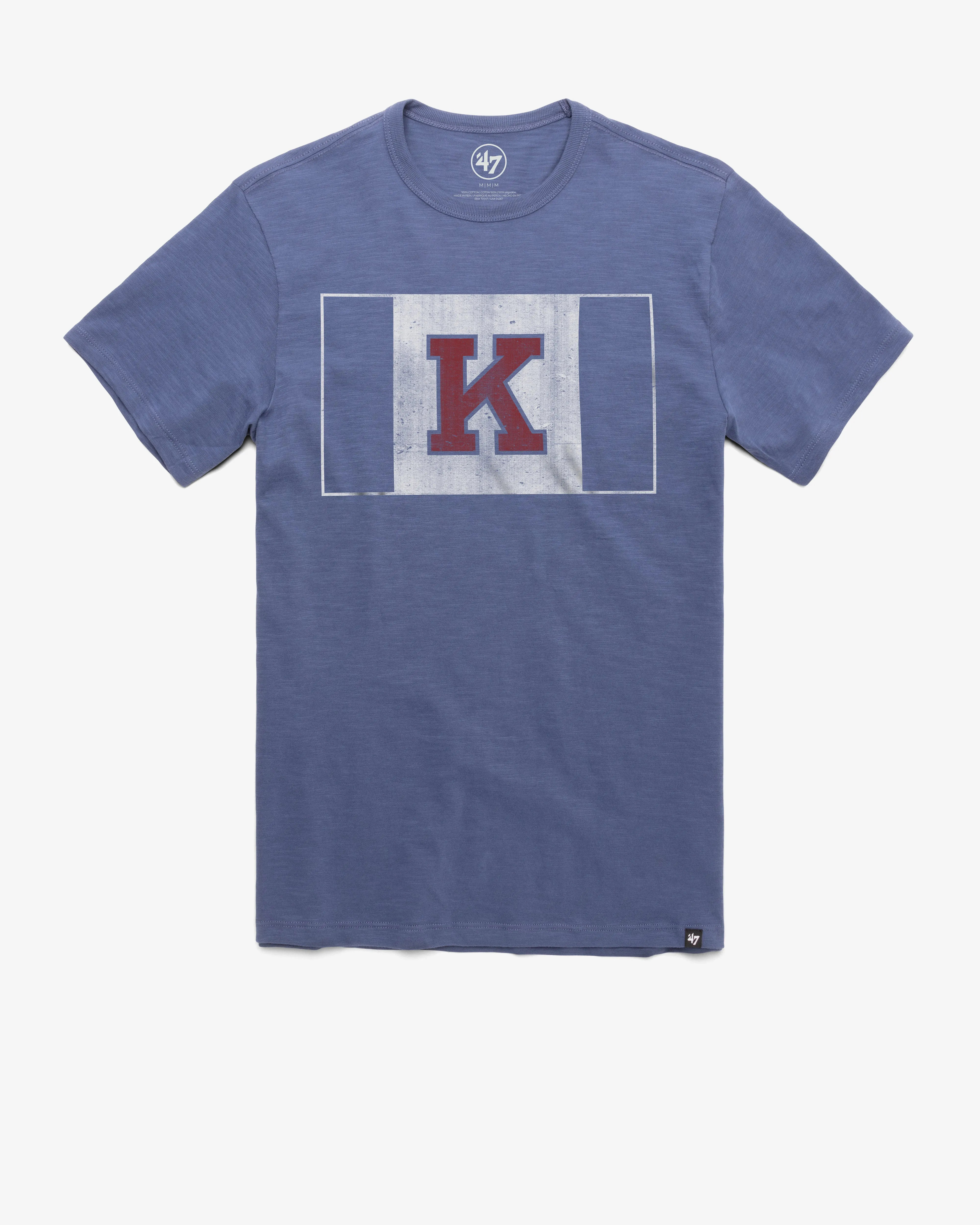 KANSAS JAYHAWKS VINTAGE GRIT '47 SCRUM TEE