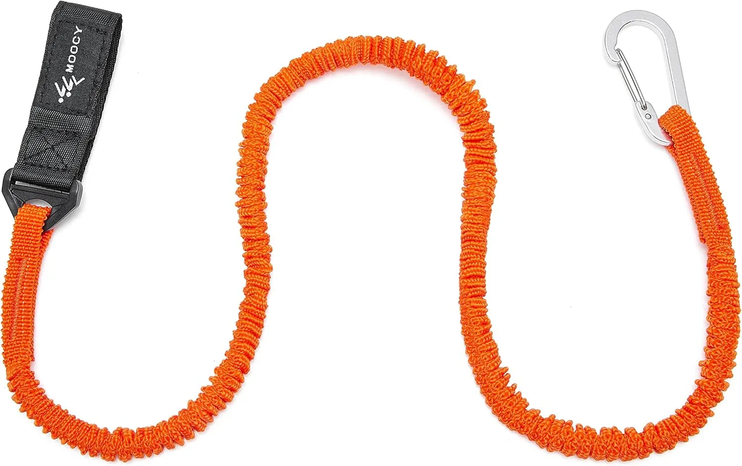 Kayak Paddle Tether/Coiled Kayak Fishing Leash with Carabiner for Paddle, Rod SUP Kayaking Accessories