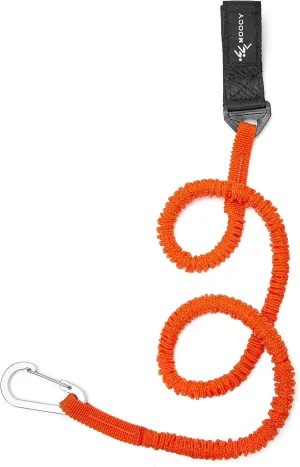 Kayak Paddle Tether/Coiled Kayak Fishing Leash with Carabiner for Paddle, Rod SUP Kayaking Accessories