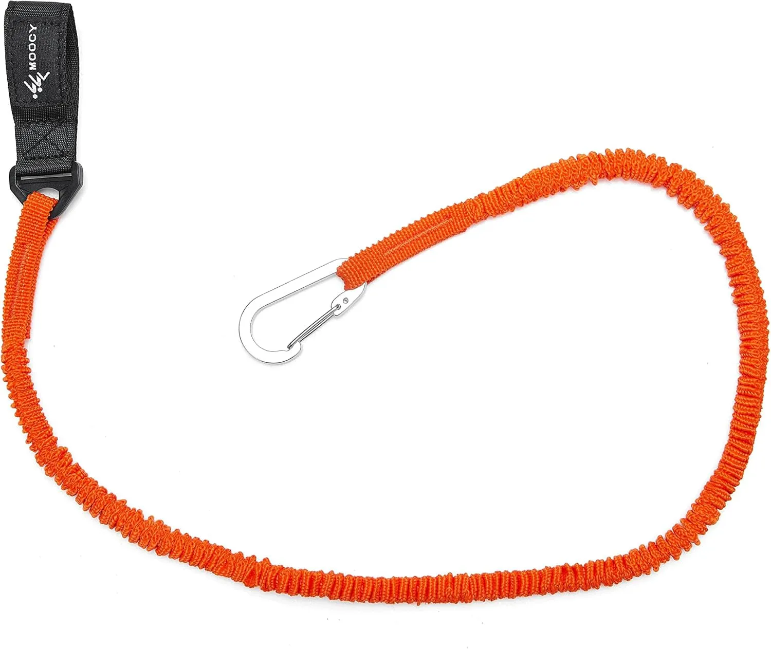 Kayak Paddle Tether/Coiled Kayak Fishing Leash with Carabiner for Paddle, Rod SUP Kayaking Accessories