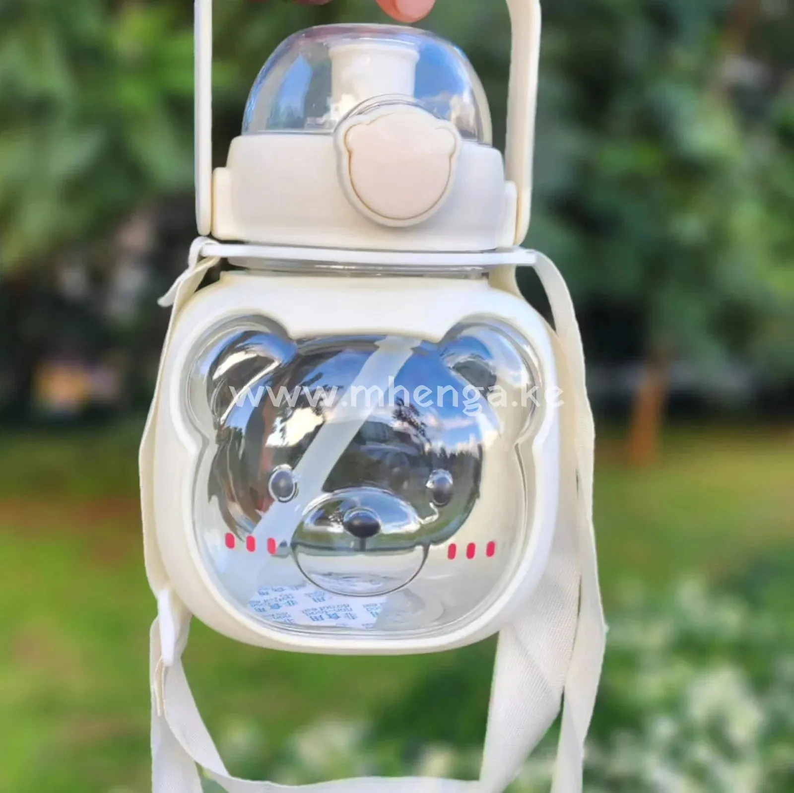 Kids bear design water bottle, sports design 800ml
